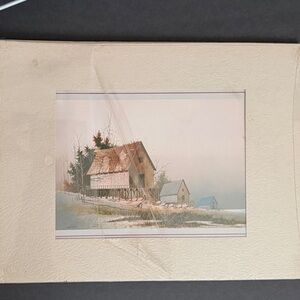 Rustic Landscape Art Print